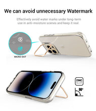 Заредете изображение във визуализатора на галерията – Liavec Transparent TPU Case for Iphone 15 gold
