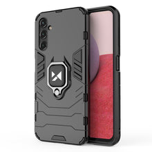 Заредете изображение във визуализатора на галерията – Wozinsky Ring Armor case for Samsung Galaxy A14 armored cover magnetic holder ring black
