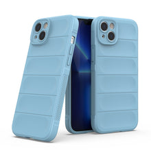 Заредете изображение във визуализатора на галерията – Magic Shield Case case for iPhone 14 Plus flexible armored case light blue

