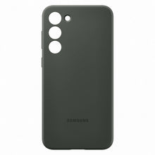 Заредете изображение във визуализатора на галерията – Samsung Silicone Cover for Samsung Galaxy S23+ silicone case khaki (EF-PS916TGEGWW)
