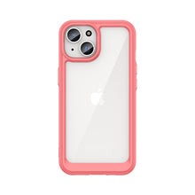 Заредете изображение във визуализатора на галерията – iPhone 15 Outer Space reinforced case with a flexible frame - red
