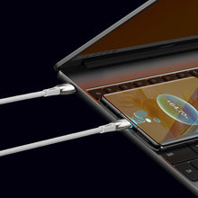 Заредете изображение във визуализатора на галерията – Baseus Glimmer Series cable with fast charging USB-C 480Mb/s PD 100W 2m white
