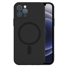 Заредете изображение във визуализатора на галерията – TEL PROTECT MagSilicone Case for Iphone 15 Pro Max Black

