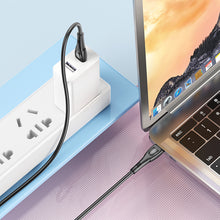 Заредете изображение във визуализатора на галерията – Borofone Cable BX98 Superior - Type C to Type C - PD 60W 3A 1 metre black
