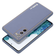 Заредете изображение във визуализатора на галерията – LEATHER Case for SAMSUNG Galaxy A34 5G blue
