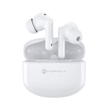 Заредете изображение във визуализатора на галерията – FORCELL F-AUDIO wirelles earphones TWS Clear Sound white
