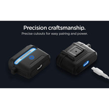 Заредете изображение във визуализатора на галерията – Spigen lock fit case for aurpods pro 1 / 2 matte black - TopMag
