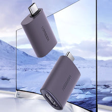 Заредете изображение във визуализатора на галерията – Ugreen US320 USB-C HDMI adapter - gray
