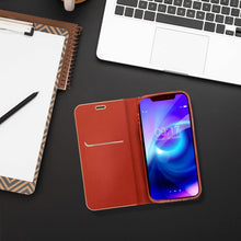 Заредете изображение във визуализатора на галерията – Forcell Luna gold калъф тип книга - xiaomi redmi 10c red - TopMag
