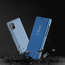Заредете изображение във визуализатора на галерията – Clear View Case cover for Samsung Galaxy S20 Ultra blue
