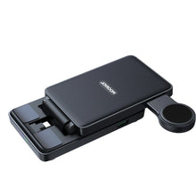 Заредете изображение във визуализатора на галерията – Joyroom JR-WQS01 Samsung Galaxy USB-C 4in1 charging station foldable - black
