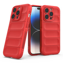 Заредете изображение във визуализатора на галерията – Magic Shield Case case for iPhone 14 Pro flexible armored cover red
