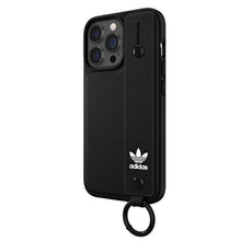 Заредете изображение във визуализатора на галерията – Adidas OR Hand Strap Case iPhone 13 Pro /13 6.1" black/black 47109

