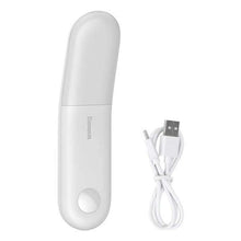 Заредете изображение във визуализатора на галерията – Baseus led (natural light) aisle light with motion detector + cable for charging dgsun-ga02 white - TopMag
