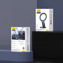 Заредете изображение във визуализатора на галерията – Dudao F17+ magnetic car holder for the dashboard - gray
