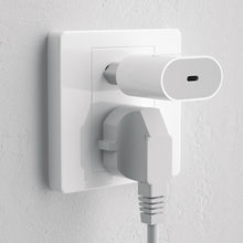 Заредете изображение във визуализатора на галерията – Dudao A8SEU PD USB-C Charger +PD cable 20W White
