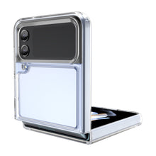 Заредете изображение във визуализатора на галерията – Outer Space Case for Samsung Galaxy Z Flip 3 cover with a flexible frame blue
