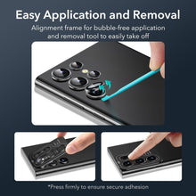 Заредете изображение във визуализатора на галерията – CAMERA COVER ESR CAMERA PROTECTOR GALAXY S23 ULTRA BLACK
