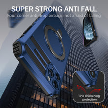 Заредете изображение във визуализатора на галерията – Tel Protect Armor Magsafe Metal Ring Case for Iphone 11 Pro Max blue
