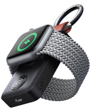 Заредете изображение във визуализатора на галерията – Joyroom wireless powerbank 2000mAh 3W for Apple Watch black (JR-WQW01)
