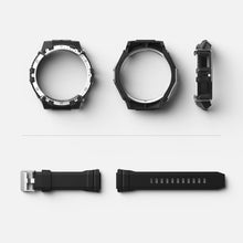 Заредете изображение във визуализатора на галерията – Ringke SAMSUNG Galaxy Watch 5 / 4 44mm FUSION-X GUARD BLACK
