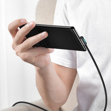 Заредете изображение във визуализатора на галерията – Baseus Legend Series Elbow Fast Charging USB Type C - USB Type C 100W 5A 2m blue (CACS000703)
