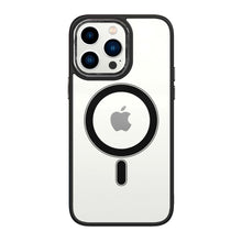 Заредете изображение във визуализатора на галерията – Tel Protect Magnetic Clear Case for Iphone 13 Pro Black
