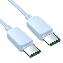 Заредете изображение във визуализатора на галерията – USB C - USB C Cable 100W 1.2m Joyroom S-CC100A14 - Blue

