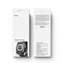 Заредете изображение във визуализатора на галерията – Ringke Fusion-X Guard 2-in-1 Set Armored Case for Apple Watch Ultra 49 mm with Strap Sport Band Bracelet White
