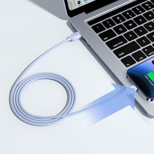 Заредете изображение във визуализатора на галерията – Lightning - USB 2.4A cable 1.2m Joyroom S-AL012A14 - blue
