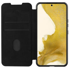 Заредете изображение във визуализатора на галерията – Nillkin Qin Leather Pro Case for Samsung Galaxy S23 Flip Cover Camera Cover Black
