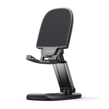 Заредете изображение във визуализатора на галерията – Joyroom JR-ZS371 foldable stand for tablet phone with height adjustment - black
