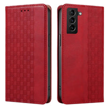 Заредете изображение във визуализатора на галерията – Magnet Strap Case for Samsung Galaxy A23 5G Flip Wallet Mini Lanyard Stand Red
