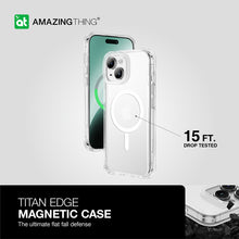 Заредете изображение във визуализатора на галерията – Amazing Thing Titan Edge Mag Case IP156.1TEMCL for Iphone 15 transparent
