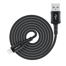 Заредете изображение във визуализатора на галерията – Acefast cable usb a to lightning 8-pin mfi 2,4a c4-02 1,8m black
