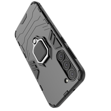 Заредете изображение във визуализатора на галерията – Ring Armor case for Samsung Galaxy S23+ armored cover magnetic holder ring black

