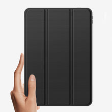 Заредете изображение във визуализатора на галерията – Dux Ducis Toby case for iPad 10.9'' 2022 (10 gen.) cover with space for Apple Pencil stylus smart cover stand black
