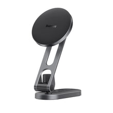 Заредете изображение във визуализатора на галерията – Baseus T-Space magnetic car holder for the cockpit - silver
