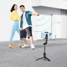 Заредете изображение във визуализатора на галерията – Ugreen selfie stick extendable telescopic tripod with Bluetooth remote control black (LP508)
