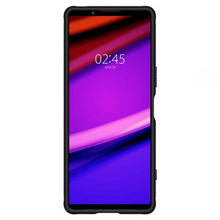 Заредете изображение във визуализатора на галерията – Spigen rugged armor case for sony xperia 1 iv matte black - TopMag
