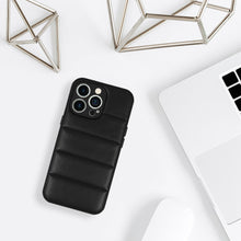 Заредете изображение във визуализатора на галерията – Leather 3D Case for Iphone 13 Pro Max design 2 black
