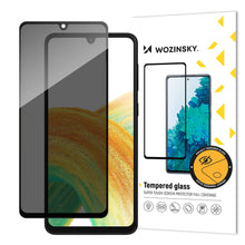 Заредете изображение във визуализатора на галерията – Wozinsky Privacy Glass Tempered Glass for Samsung Galaxy A33 5G with Anti Spy Privacy Filter
