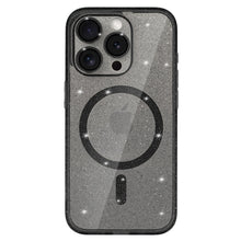 Заредете изображение във визуализатора на галерията – Glitter Magsafe Case for Iphone 13 Pro Max black clear
