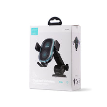Заредете изображение във визуализатора на галерията – Joyroom car holder with 15W inductive charger for dashboard black (JR-ZS299)
