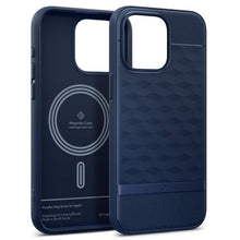 Заредете изображение във визуализатора на галерията – CASEOLOGY PARALLAX MAG MAGSAFE IPHONE 15 PRO MAX MIDNIGHT BLUE
