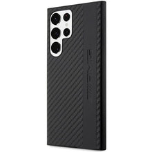 Заредете изображение във визуализатора на галерията – AMG AMHCS23LBLSCA S23 Ultra S918 black/black hardcase Carbon Stripe&amp;Embossed
