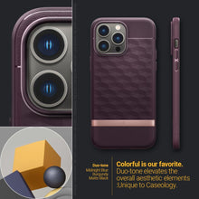 Заредете изображение във визуализатора на галерията – CASEOLOGY PARALLAX MAG MAGSAFE IPHONE 14 PRO BURGUNDY
