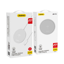 Заредете изображение във визуализатора на галерията – Dudao induction charger Qi 15W white (A12Pro)
