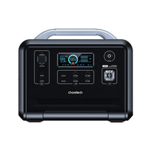 Заредете изображение във визуализатора на галерията – Choetech portable powerbank power bank LiFePO4 960Wh 1200W black (BS005)
