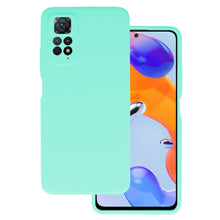 Заредете изображение във визуализатора на галерията – Silicone Lite Case for Xiaomi Redmi Note 11 Pro/Note 11 Pro 5G mint
